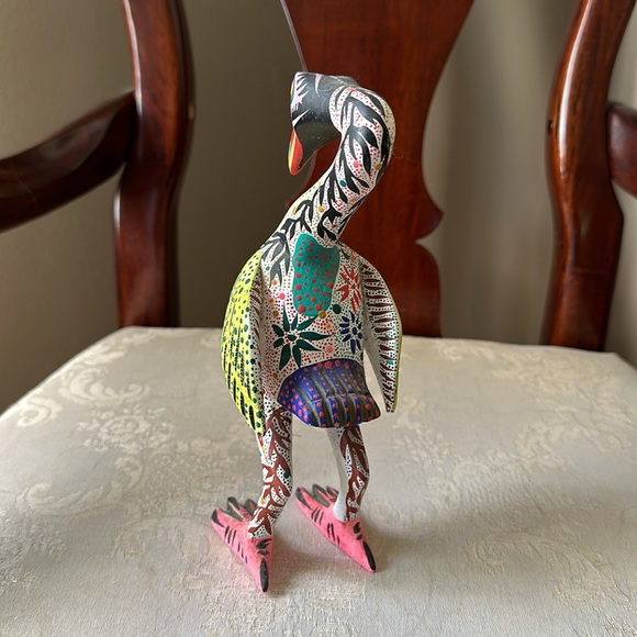 Francisco Fabian Ojeda Oaxacan Mexican Folk Art wood bird carving - Picture 4 of 12